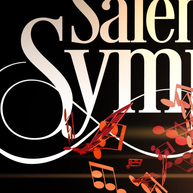 Branding the opening season. Logo design for Salem Symphony. Cuffe Sohn Design, OR
